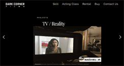 Desktop Screenshot of darkcornerfilms.com